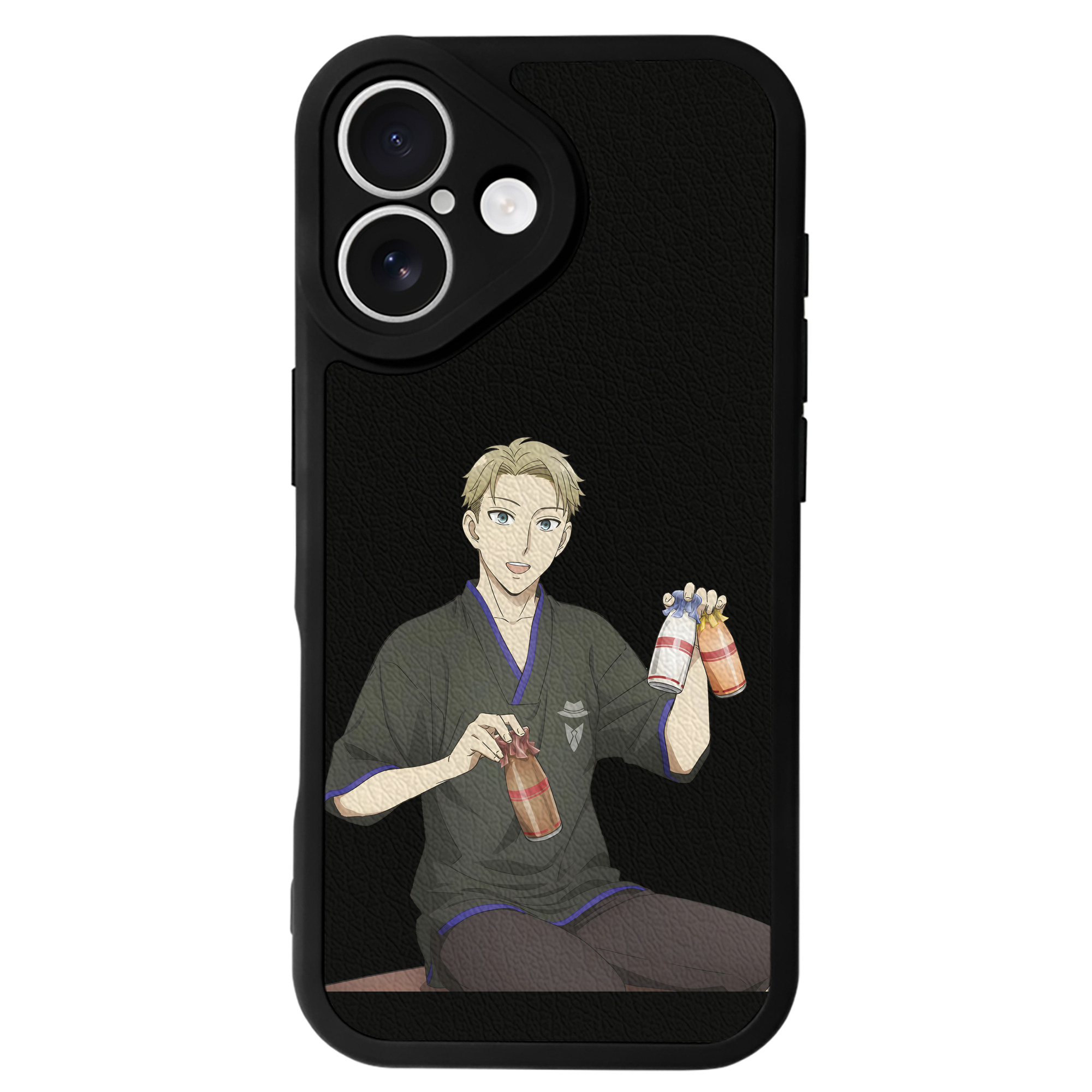（画像用） SPY×FAMILY间谍家家酒 【iPhone 16シリーズ対応】シリコンスマホケース（レザー調） 材質：シリコン
